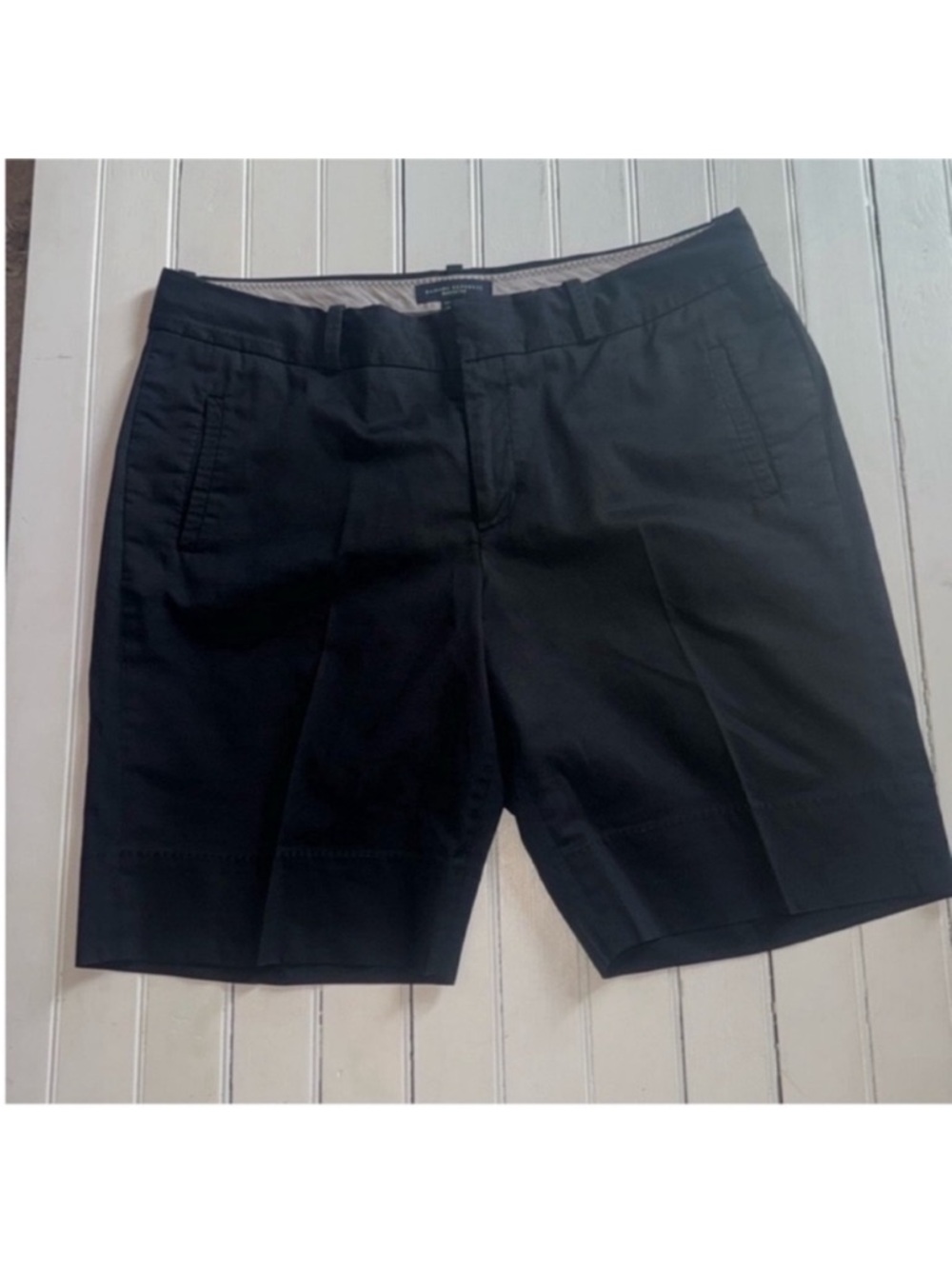 Banana Republic Martin Fit Shorts Black Size 14